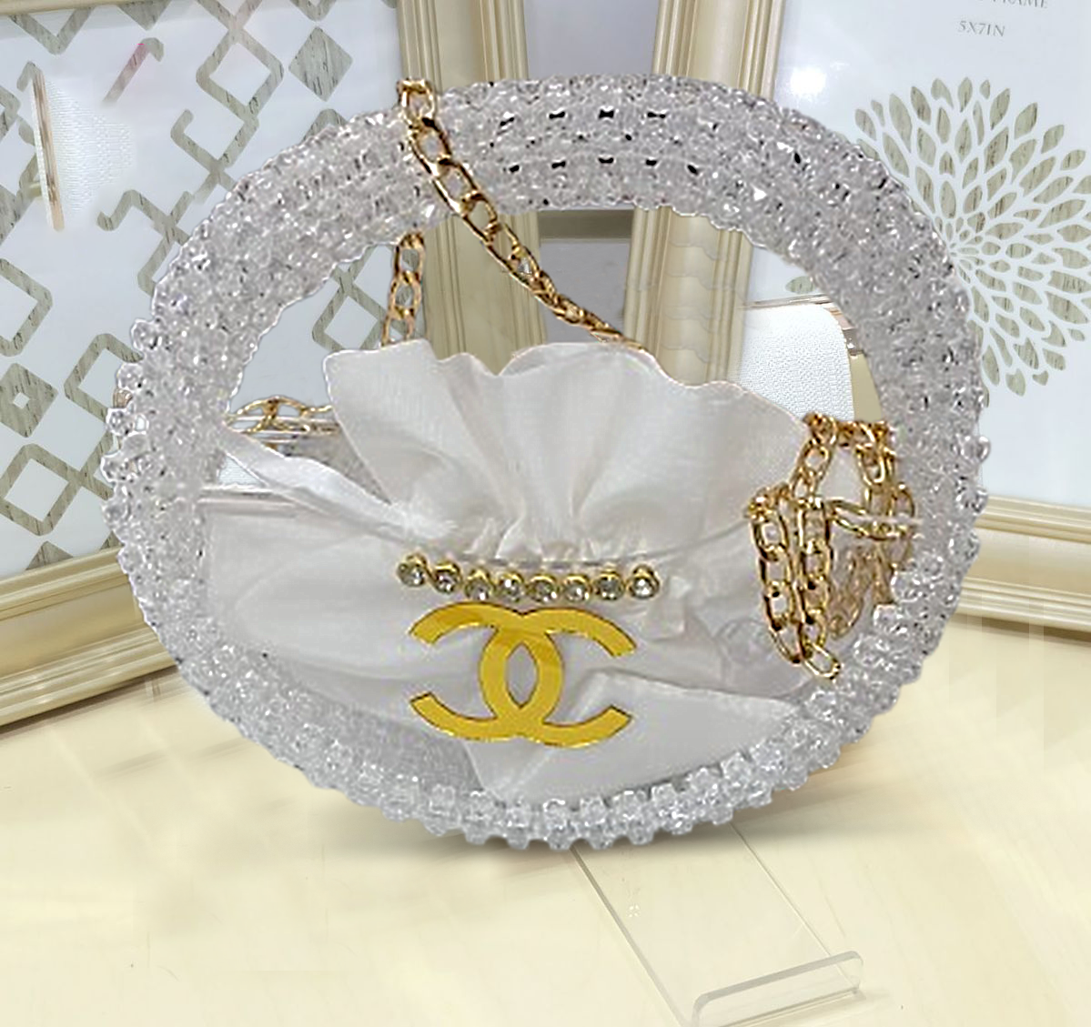 Handmade Beaded Luxury Clutch