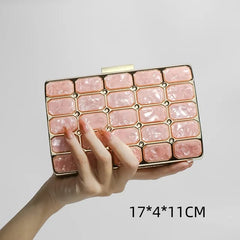 Peachy Puff Clutch