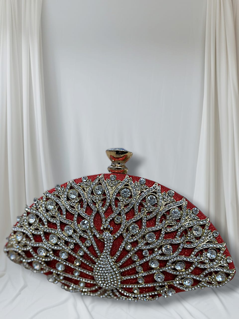 Blooming Peacock Clutch