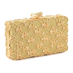 Golden Floret Clutch