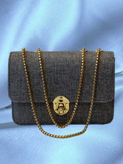 Serenity Long Chain Crossbody Bag<br>Türkiye Imported