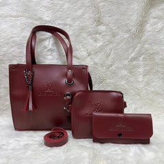 Threefold Charm Quilted Bag<br>Türkiye Imported