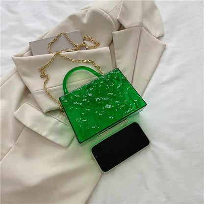 Acrylic Allure Clutch