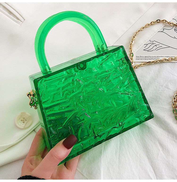 Acrylic Allure Clutch