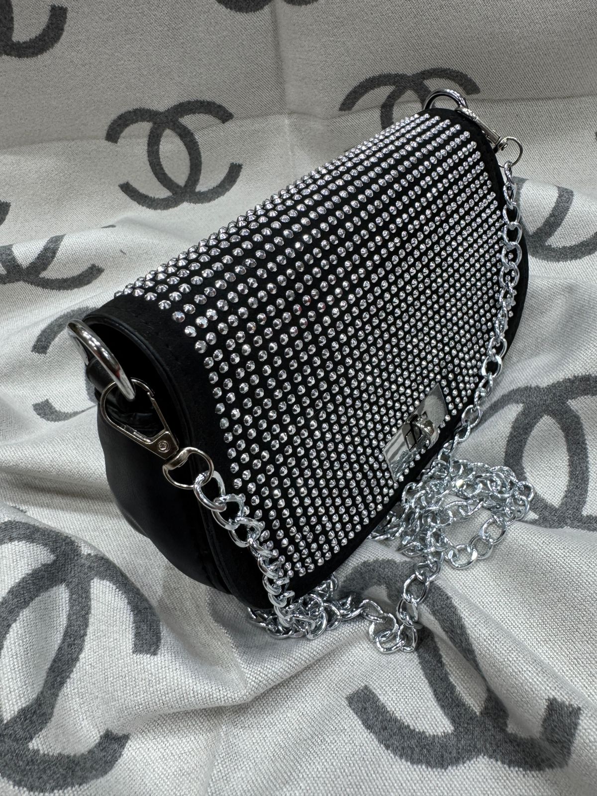 Midnight Shadow Hobo Bag