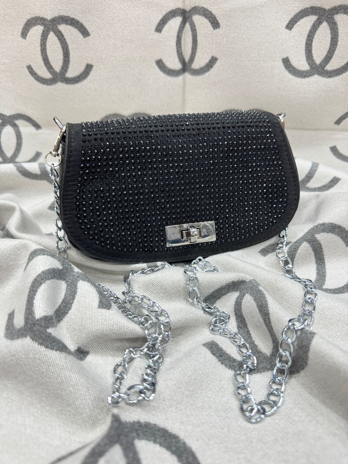 Midnight Shadow Hobo Bag